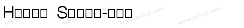 Hello Sweet字体转换